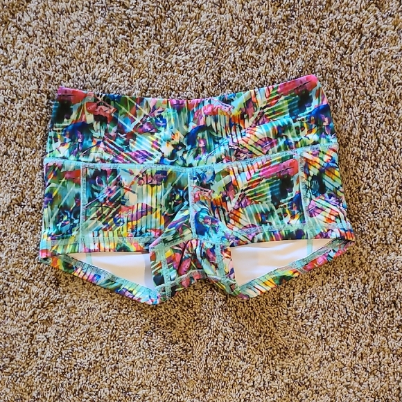 Fleo Multicolor Athletic Shorts - Picture 1 of 2